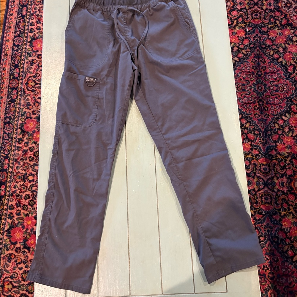Cherokee Women's Gray Scrub Pants